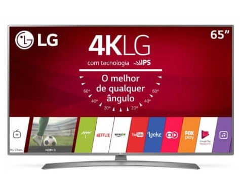 Smart TV 65” LED - LG 